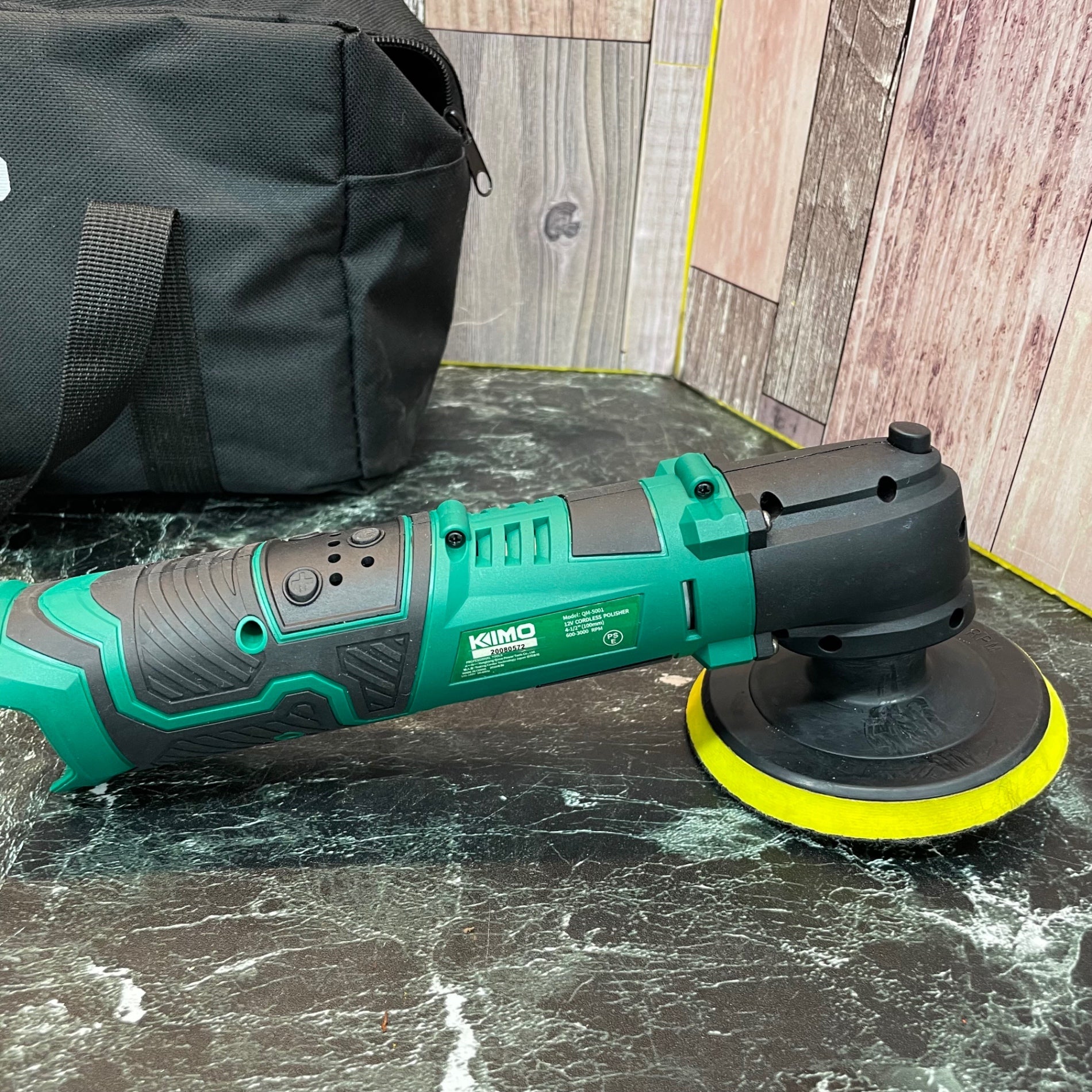 KIMO QM-5001ポリッシャー バッテリｘ1 充電アダプタ 替えパッド 付き 【ハンズクラフト宜野湾店】 楽天市場】【驚きの特価~今なら8,352円！P2倍+20%OFFクーポン】KIMO