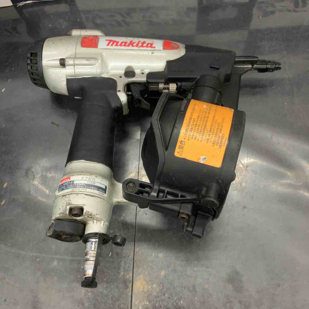 【中古品】マキタ(makita) 常圧エア釘打ち機  AN514【所沢店】
