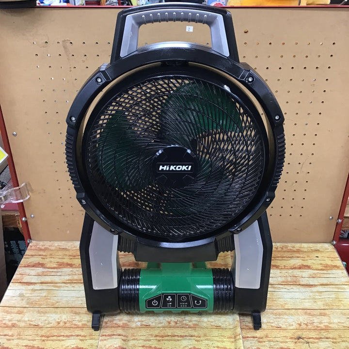 〇ハイコーキ(HIKOKI ※旧:日立工機) コードレスファン UF18DSAL(NN)【川崎店】