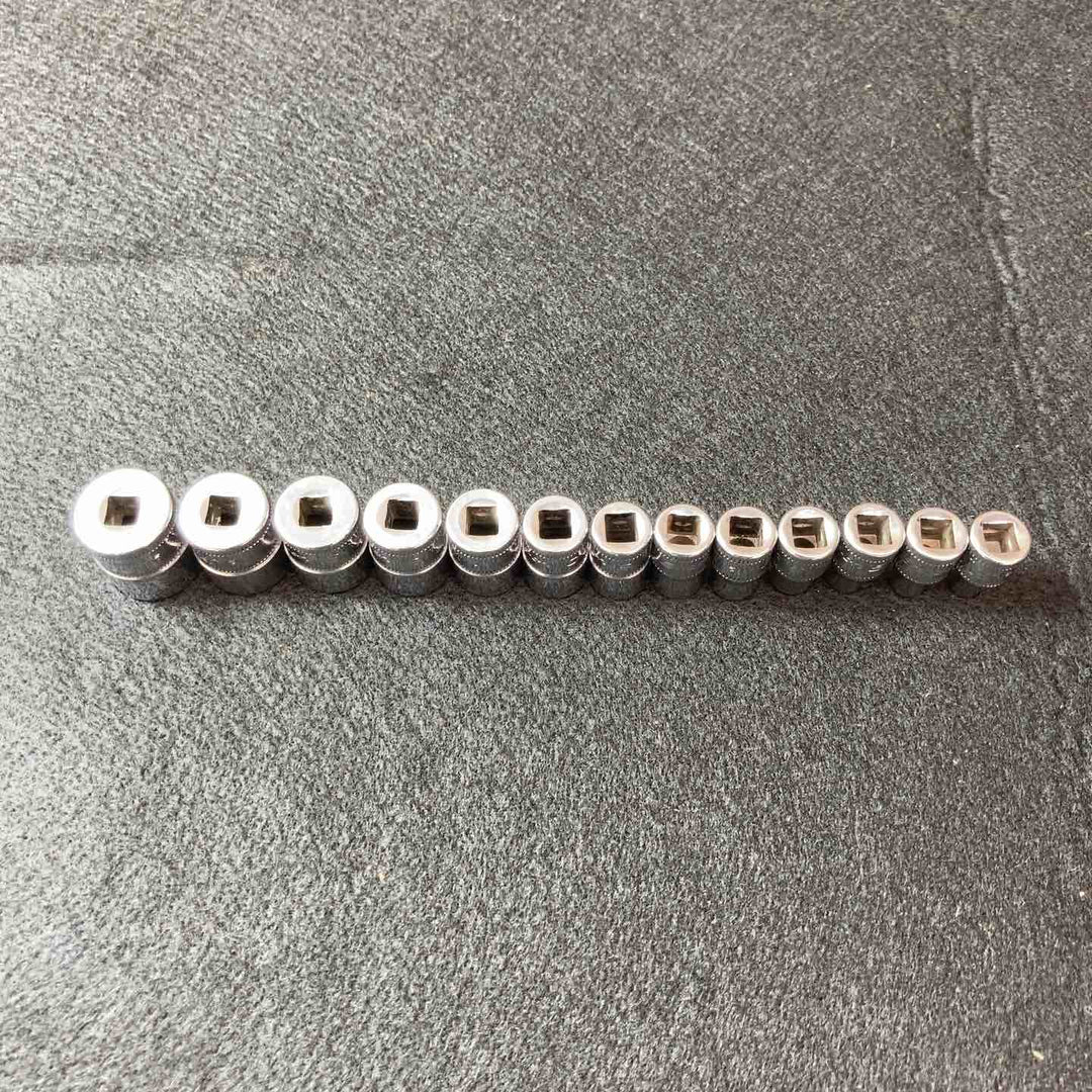 【中古品】Snap-on(スナップオン) TM830 1/4 ラチェットハンドル ソケット 17点セット【東大和店】