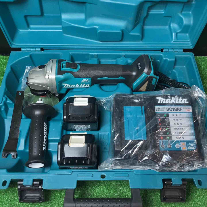 ★マキタ(makita) 100mmコードレスディスクグラインダ GA404DRGXN フルセット【岩槻店】