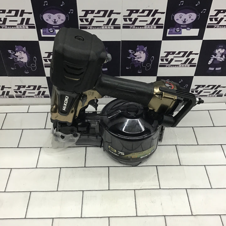 ★ハイコーキ(HIKOKI ※旧:日立工機) 高圧エア釘打ち機 NV75HRA(S)【所沢店】