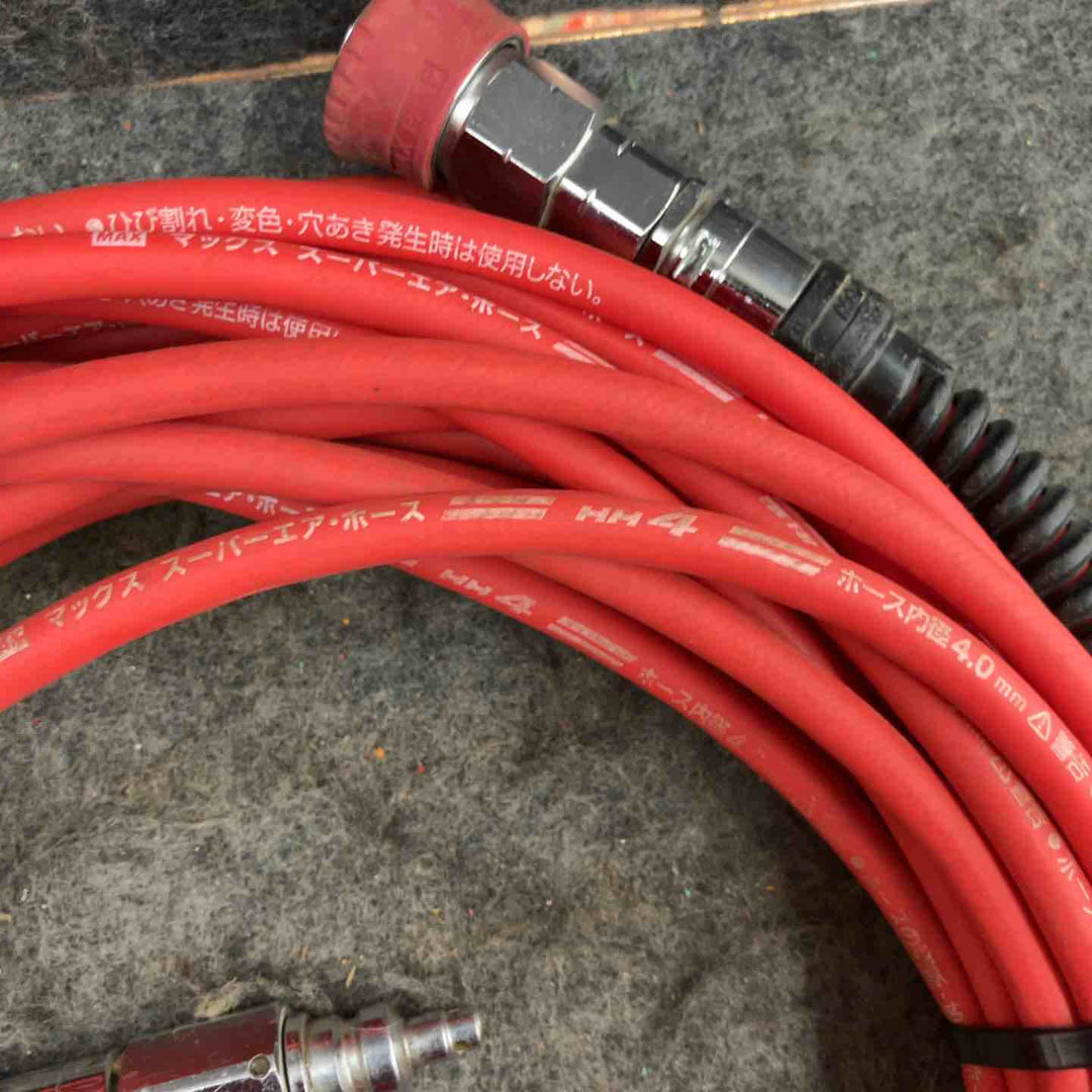 ◇マックス(MAX) エアホース やわすべりホース 高圧 Φ4mm×15m HH-4015S1【鴻巣店】
