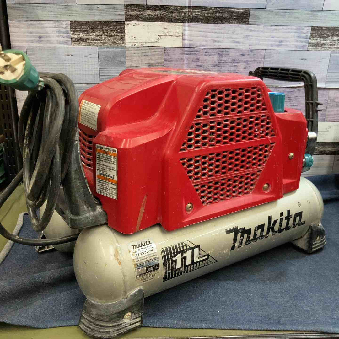 【ジャンク/格安出品】マキタ(makita) 高圧・常圧エアコンプレッサー AC462XLR ※起動OK、内部からエア漏れ有【八潮店】