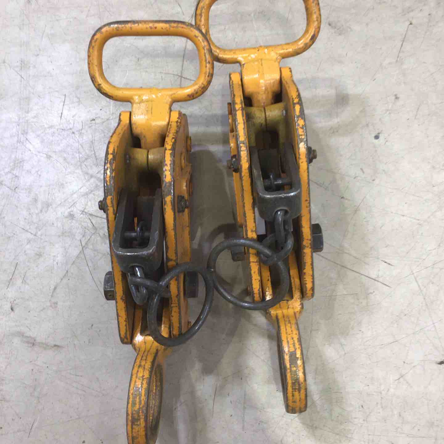 スーパーツール 横吊クランプ 基本使用荷重1.0t クランプ HLC1H 2個
