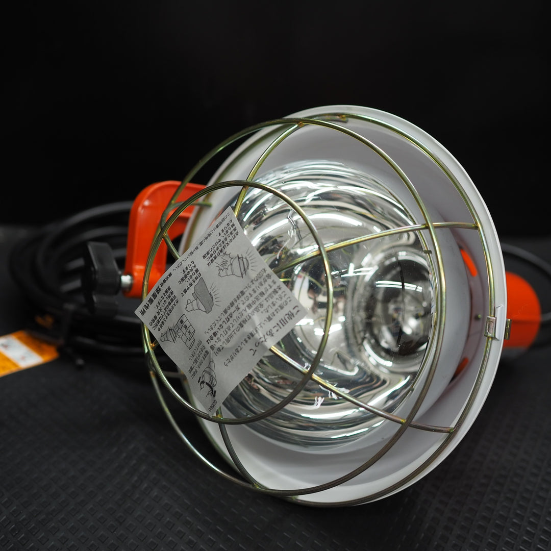 【未使用品】ハタヤ/HATAYA  リフレクターランプ500Ｗ RE-505K 100Ｖ接地付5ｍバイス付【鴻巣店】