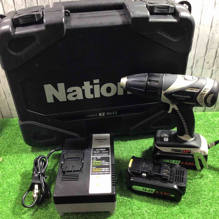Panasonic(パナソニック) 充電振動ドリル&ドライバー14.4V EZ7940LS2S-H【川口店】