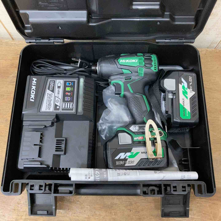 ★ハイコーキ(HIKOKI ※旧:日立工機) コードレスソフトインパクトドライバー WHP18DBL(2LXPK)【柏店】