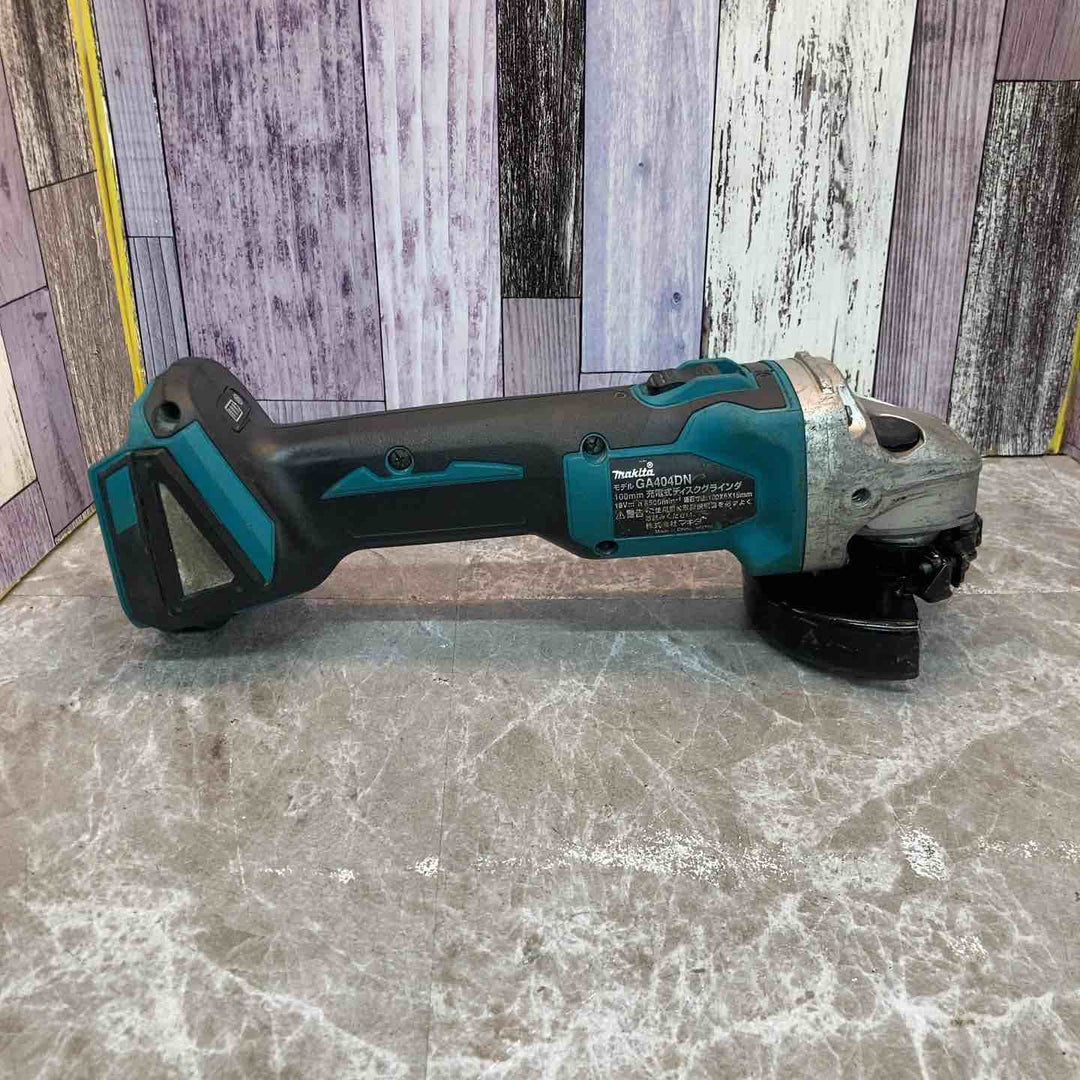 【中古品】マキタ makita 100mm 18V コードレスディスクグラインダ GA404DZN 本体のみ【八潮店】