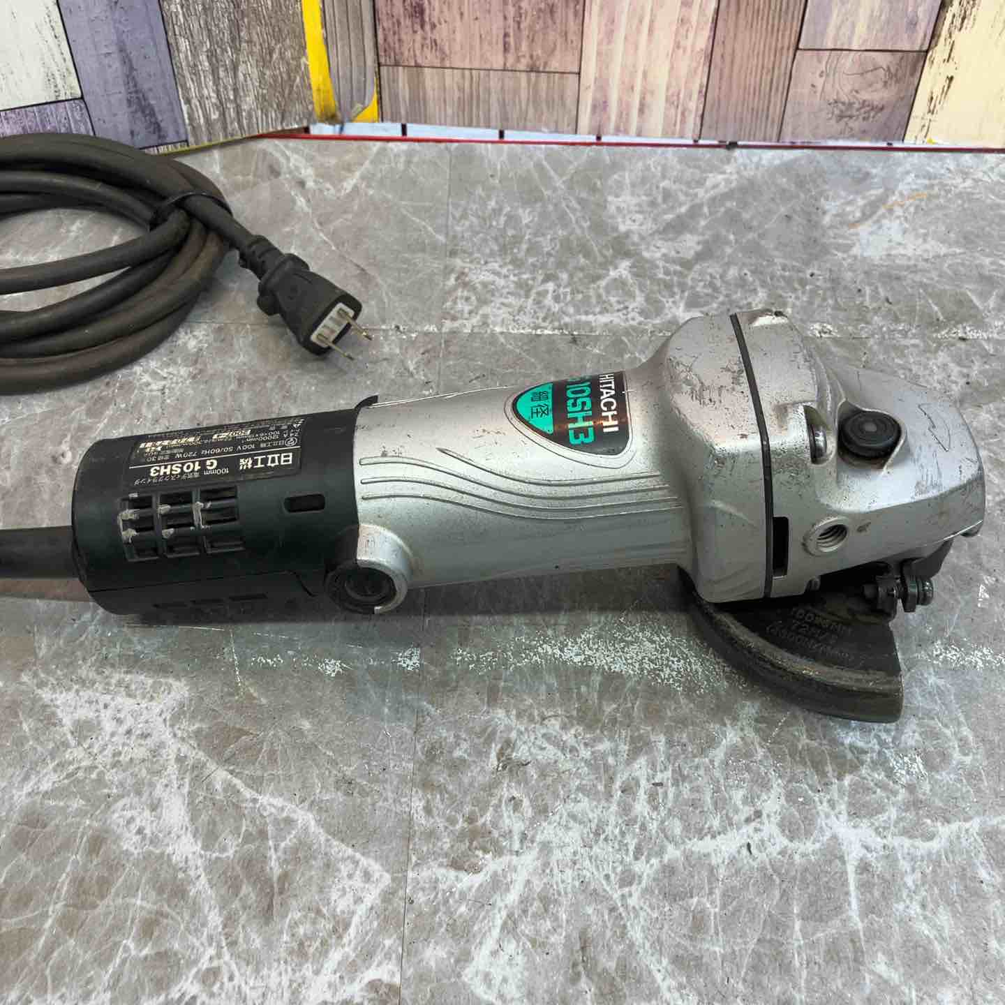 ◇日立工機 100mmディスクグラインダー G10SH3【八潮店】 ◇日立工機 100mmディスクグラインダー G10SH3【八潮店】 – アクト