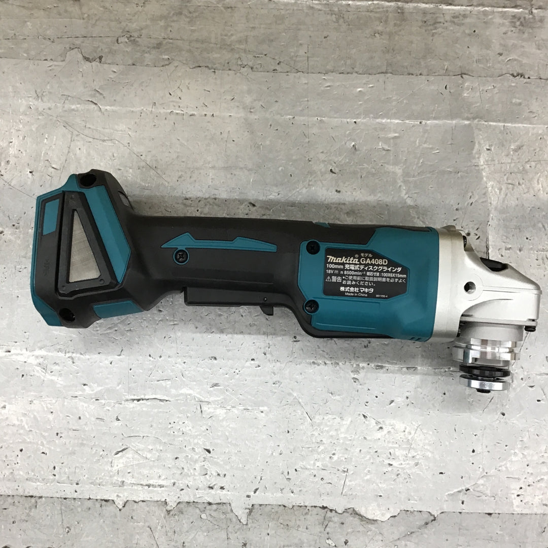 ★マキタ(makita) 100mmコードレスディスクグラインダ GA408DRGX【所沢店】