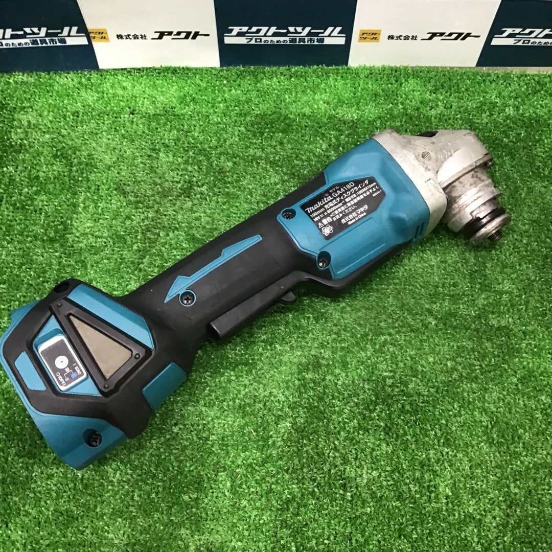 ★マキタ(makita) 100mmコードレスディスクグラインダ GA418DZ【草加店】