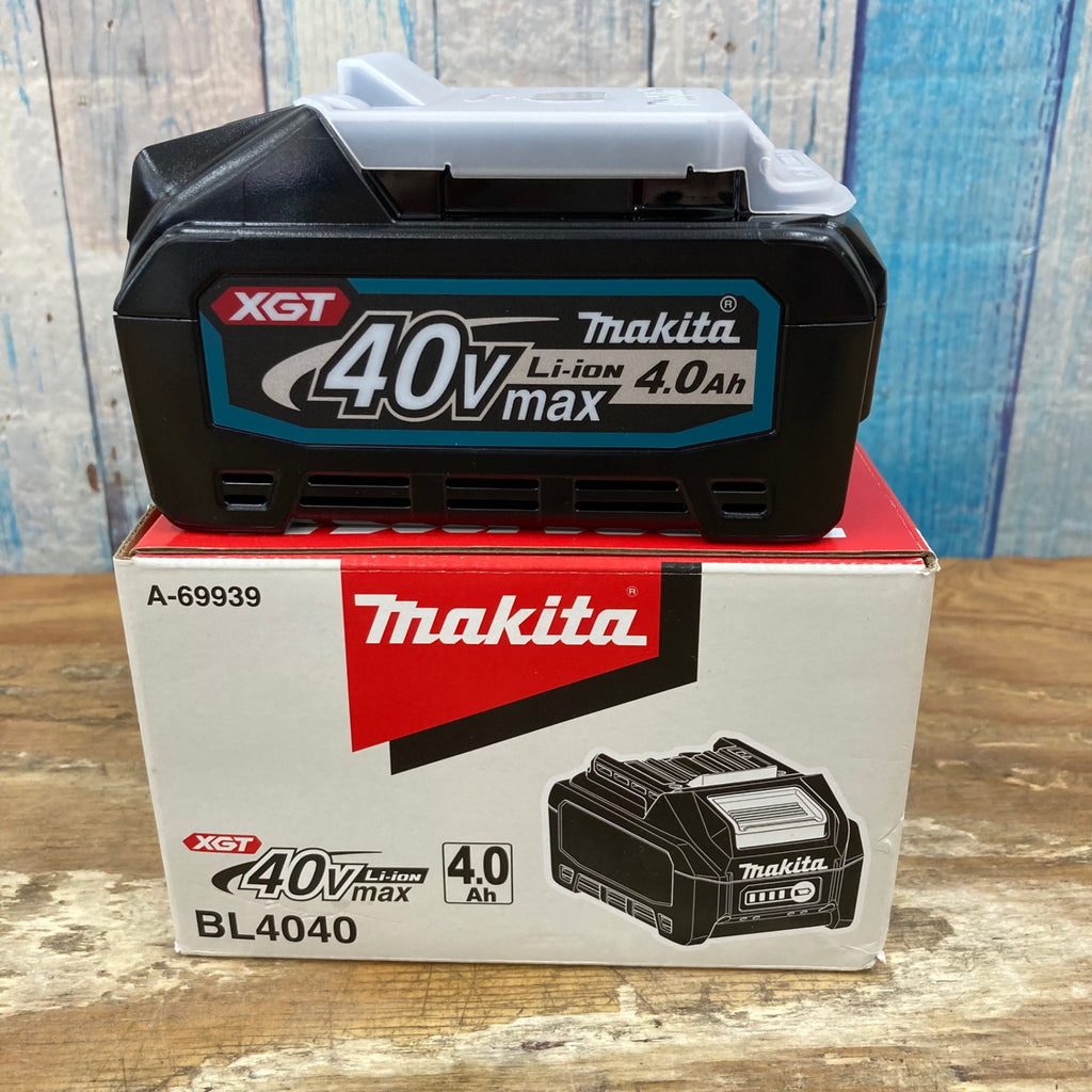 ☆中古品2個セット☆makita マキタ 40Vmax 4.0Ah 純正リチウム