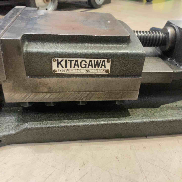 【店頭受取り限定】◇KITAGAWA/北川鉄工所 VK-175 マシンバイス ミーリングバイス 口幅175mm　万力【町田店】