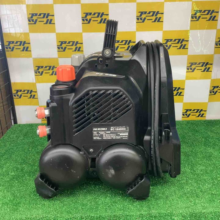 ★ハイコーキ(HIKOKI ※旧:日立工機) 高圧エアコンプレッサ EC1245H3(CTN)【越谷店】