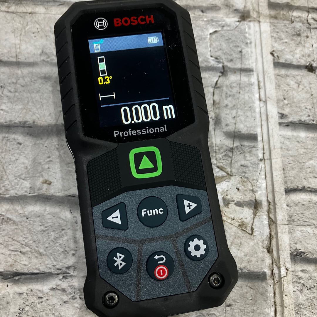 〇ボッシュ(BOSCH) グリーンレーザー距離計 GLM50-27CG【川口店】