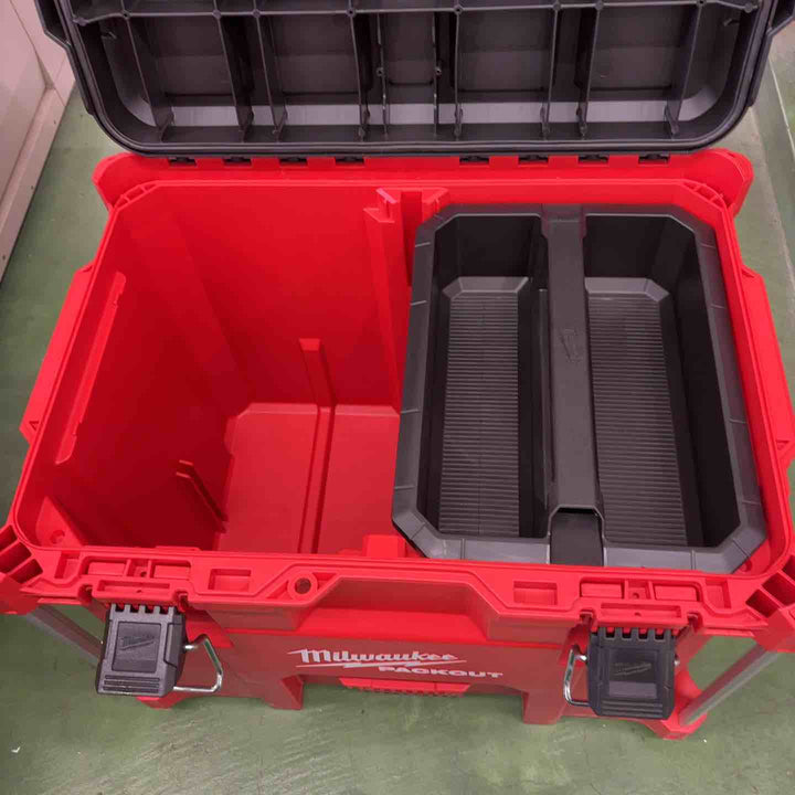【中古美品】Milwaukee　ミルウォーキー PACKOUT ツールボックス XL 48-22-8429 未使用保管品留め具サビあり【桶川店】