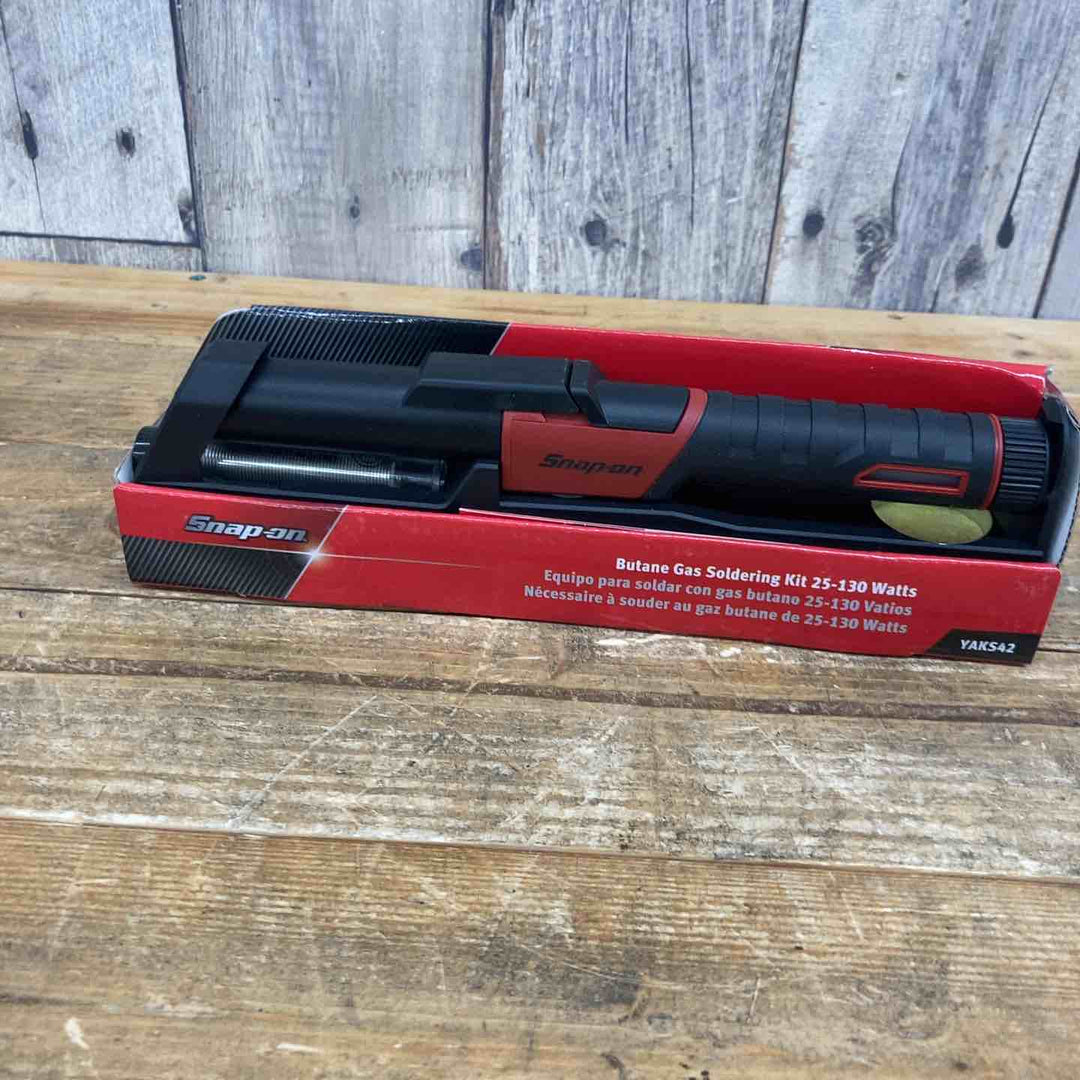 【未使用品(店頭展示品)】スナップオン(Snap-on) ガス式ハンダゴテ YAKS42 レッド【東大和店】