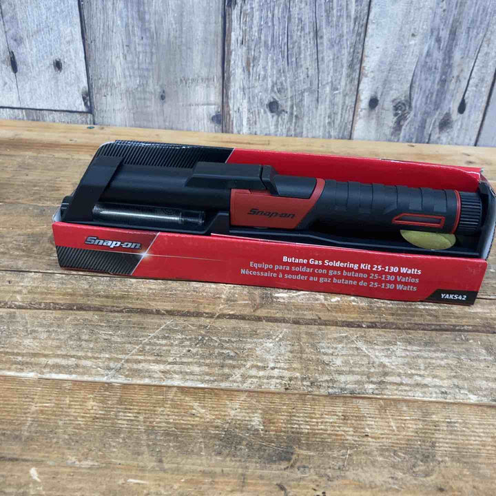 【未使用品(店頭展示品)】スナップオン(Snap-on) ガス式ハンダゴテ YAKS42 レッド【東大和店】