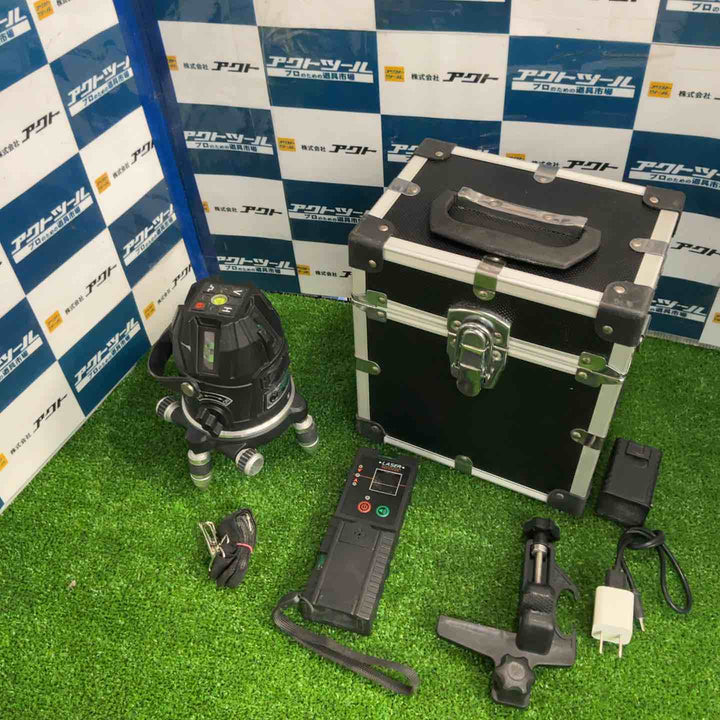 RunChuan レーザー墨出し器 RC-885G 受光器あり【草加店】