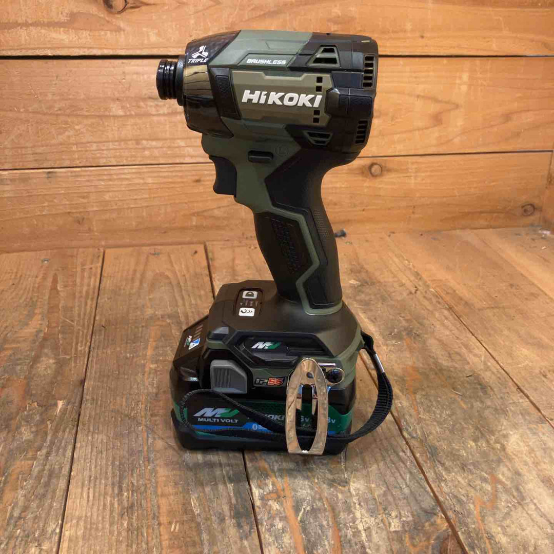 【未使用品】ハイコーキ(HIKOKI ※旧:日立工機) コードレスインパクトドライバ フォレストグリーン WH36DD(2XHGSZ)【所沢店】