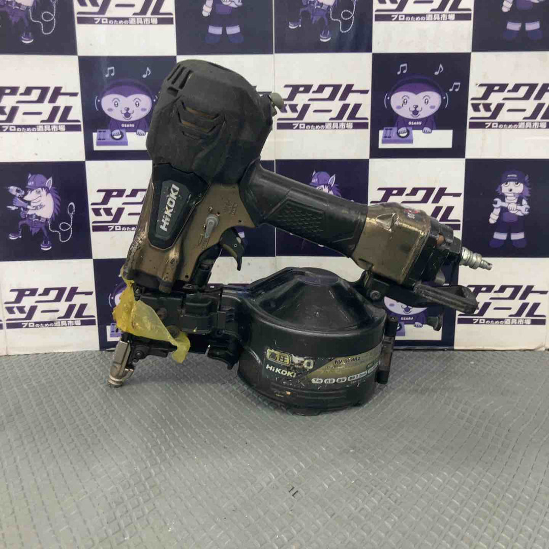【中古品】ハイコーキ(HIKOKI ※旧:日立工機) 高圧エア釘打ち機 NV50HR2(S)【所沢店】