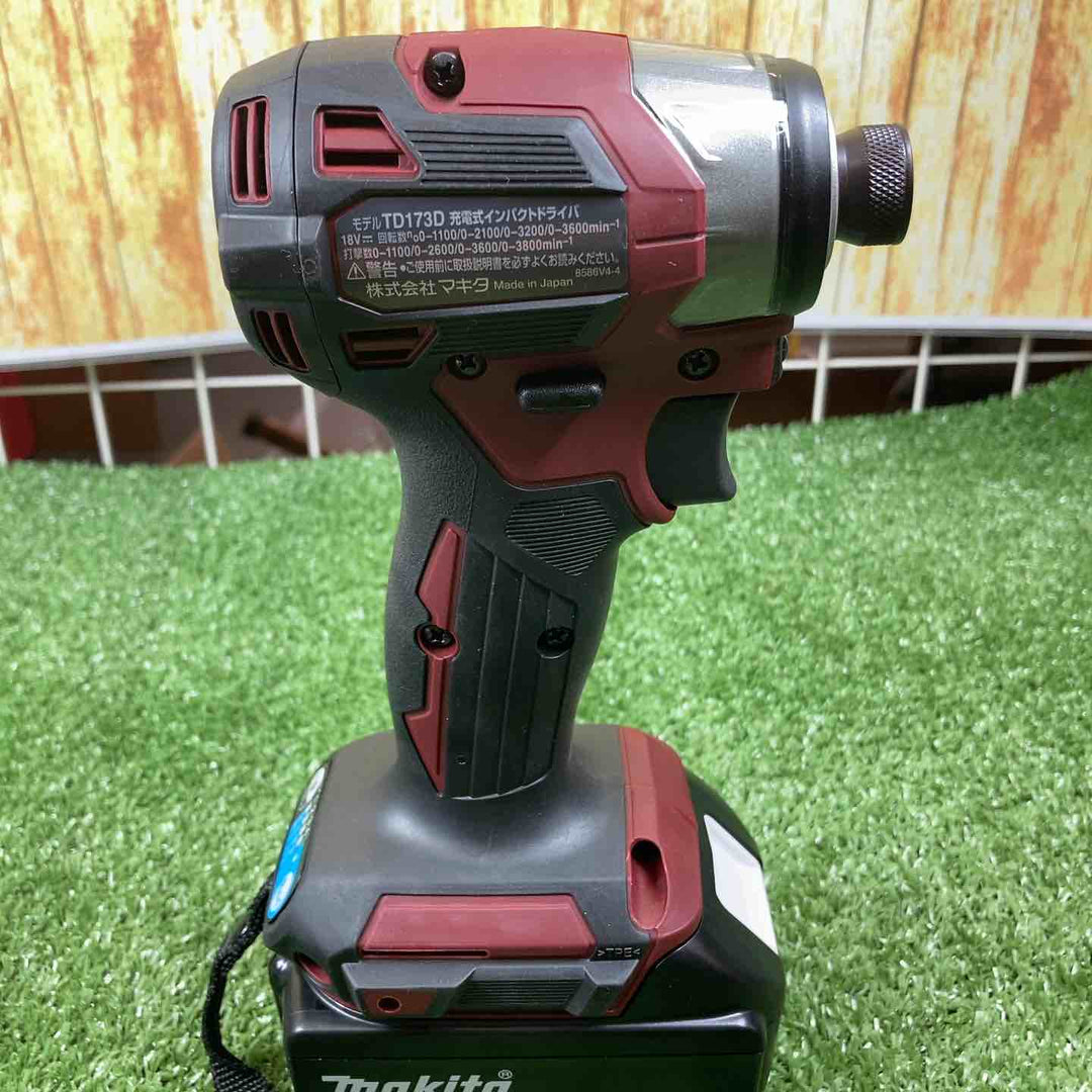 ★マキタ(makita) コードレスインパクトドライバー TD173DGXAR【川崎店】