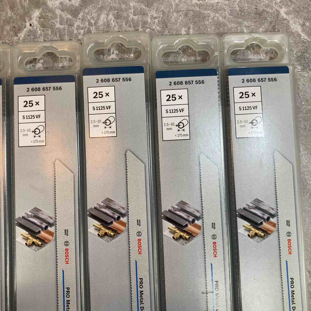 BOSCH 金属用セーバーソーブレード25本組 S1125VF/25 7個セット【八潮店】