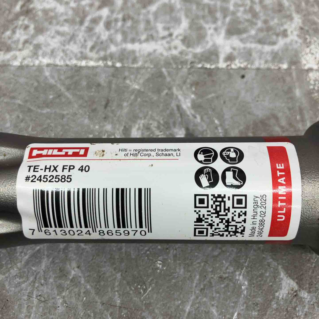 ◇HILTI (ヒルティ) フラットポイントチゼル TE-HX FP 40【八潮店】