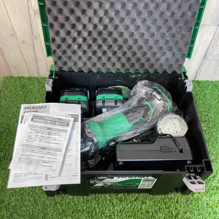 ★ハイコーキ(HIKOKI ※旧:日立工機) 100mmコードレスディスクグラインダ G3610DC(2XPZ)【戸田店】