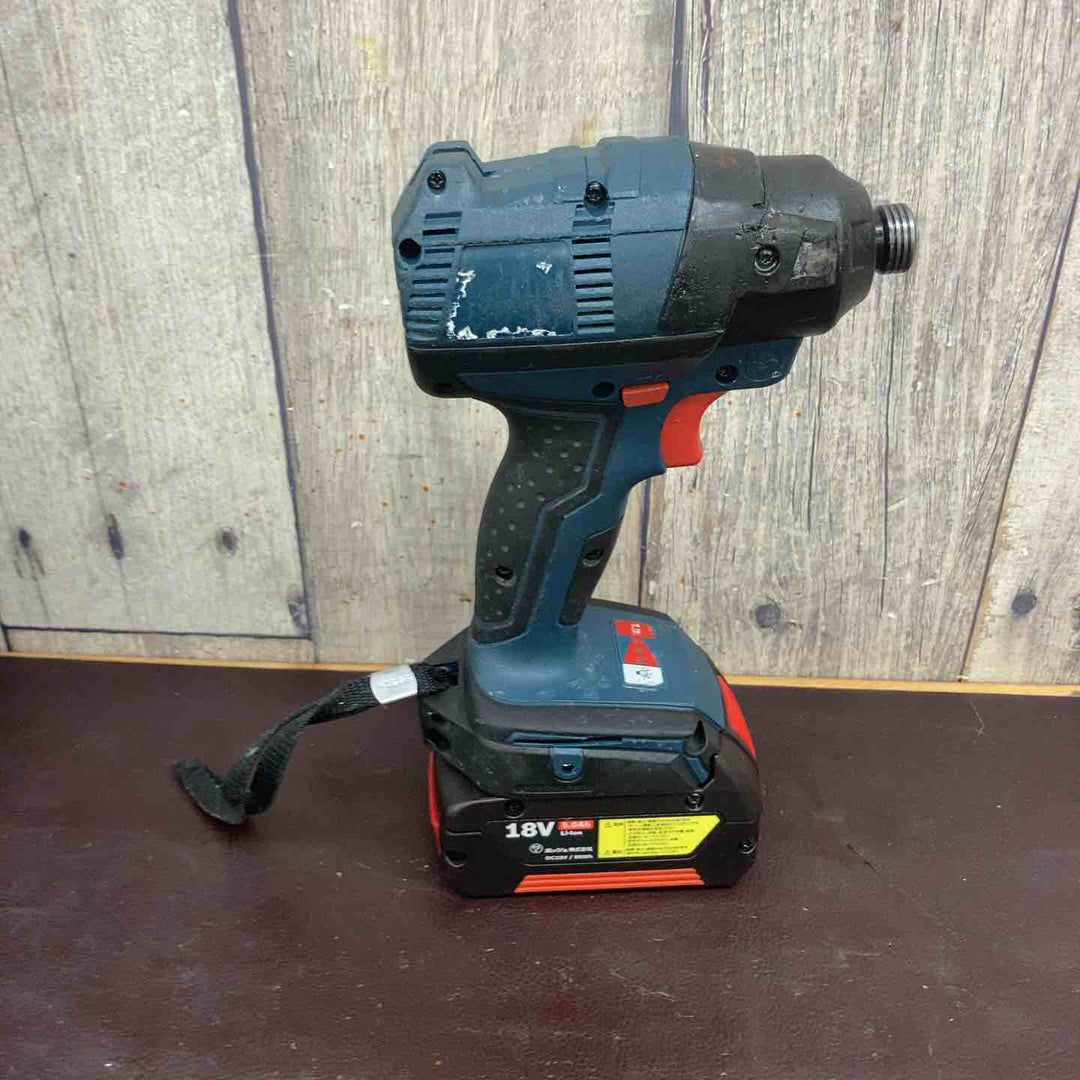 【中古品】 BOSCH(ボッシュ) 18Vバッテリー インパクトドライバー GDR18V-LIS 【東大和店】