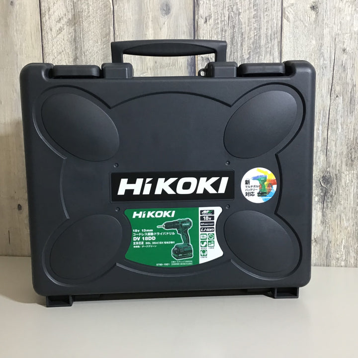 【未使用品】ハイコーキ HiKOKI コードレスインパクトドライバー DV18DD(2XCZ)【戸田店】