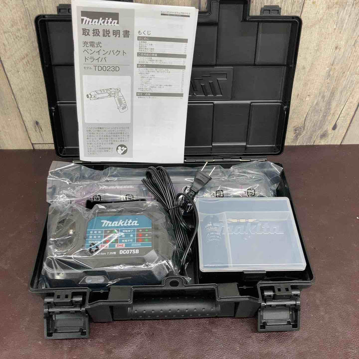 【未使用(店頭展示品)】マキタ(makita) 7.2V コードレスペンインパクトドライバ TD023DHXAP【東大和店】