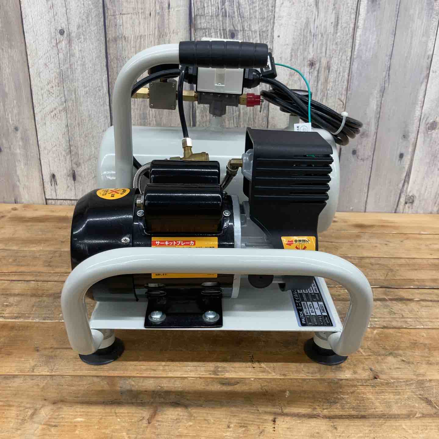 パオック PAOCK ミニ オイルレス エアコンプレッサー MOL-0405PA 5L