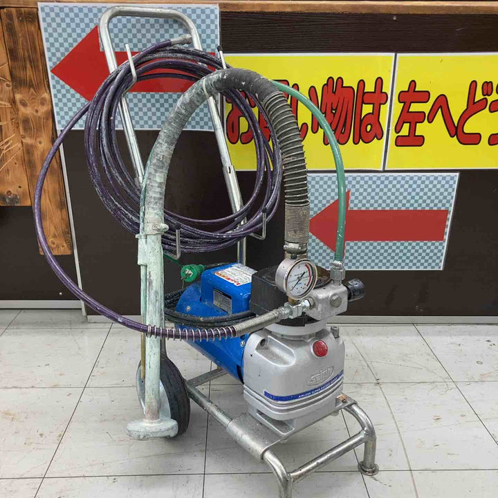 【店頭受取り限定】精和 エアレス塗装機スーパー60L ABPFL14PK005 ガン無し 通電のみ確認【鴻巣店】