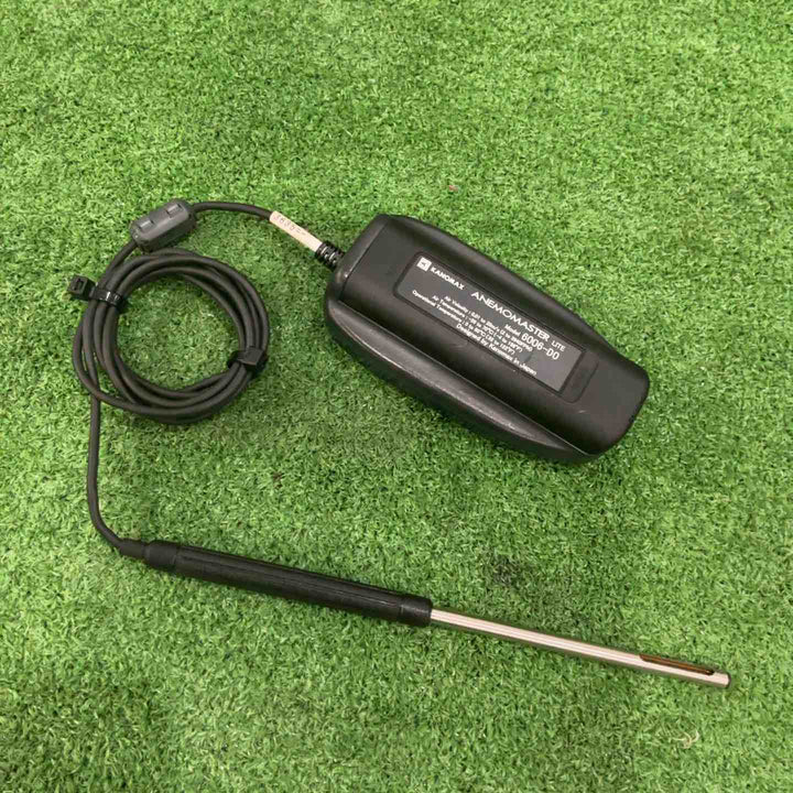 ◇カノマックス(KANOMAX)  携帯型風速計 6006-00 アネモマスターライト ANEMOMASTER LITE (風速・風温)【川口店】