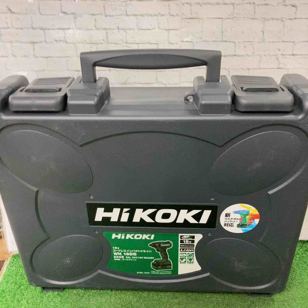 ◇ハイコーキ(HiKOKI) コードレスインパクトドライバー WH18DD(2XCZ)【町田店】