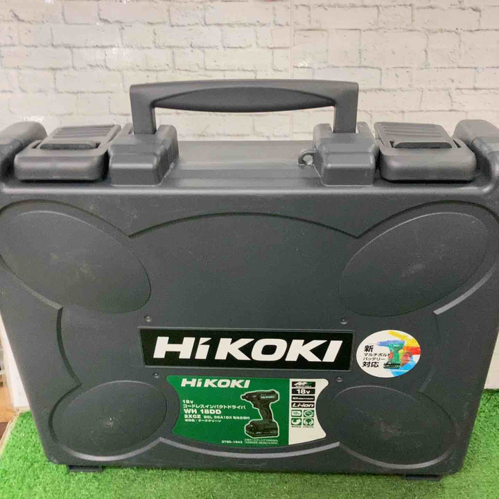 ◇ハイコーキ(HiKOKI) コードレスインパクトドライバー WH18DD(2XCZ)【町田店】