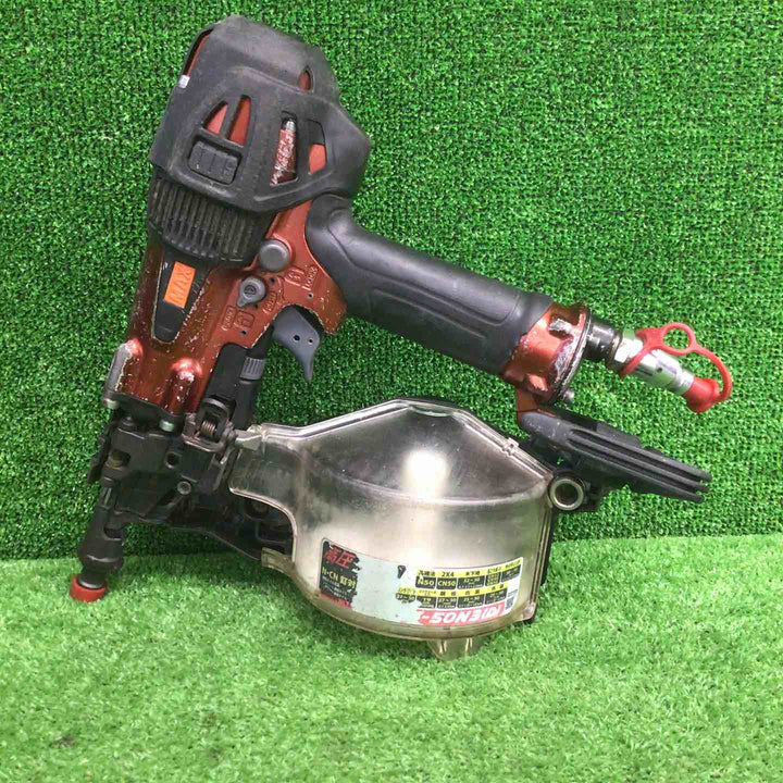 【中古品】 マックス/MAX 高圧エア釘打ち機 HN-50N3(D)-R 【鴻巣店】
