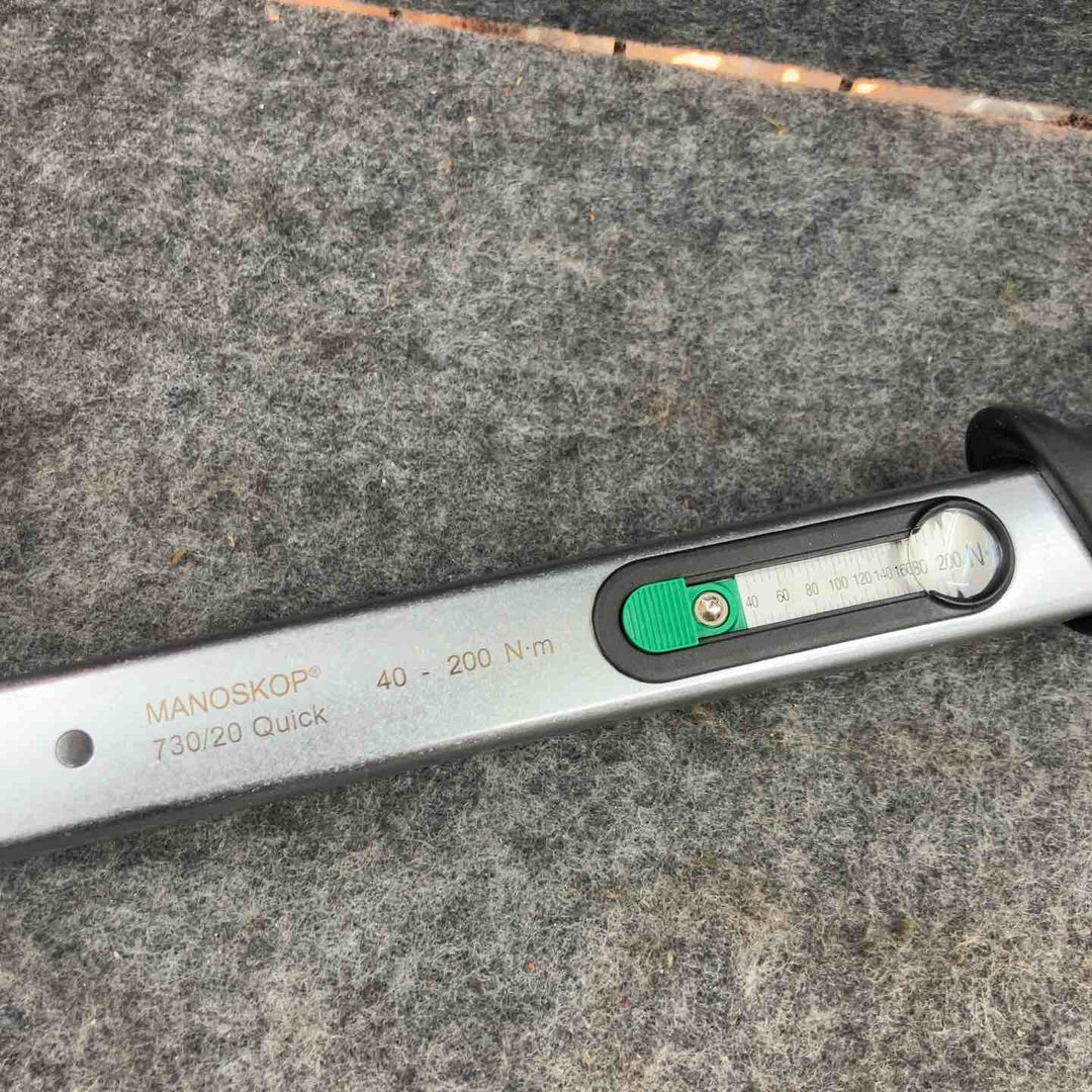 【現状品】◇スタビレー(STAHLWILLE) 730/20クイック トルクレンチ ラチェットヘッド付 MANOSKOP 730/20QUICK-JP 40-200Nm【鴻巣店】