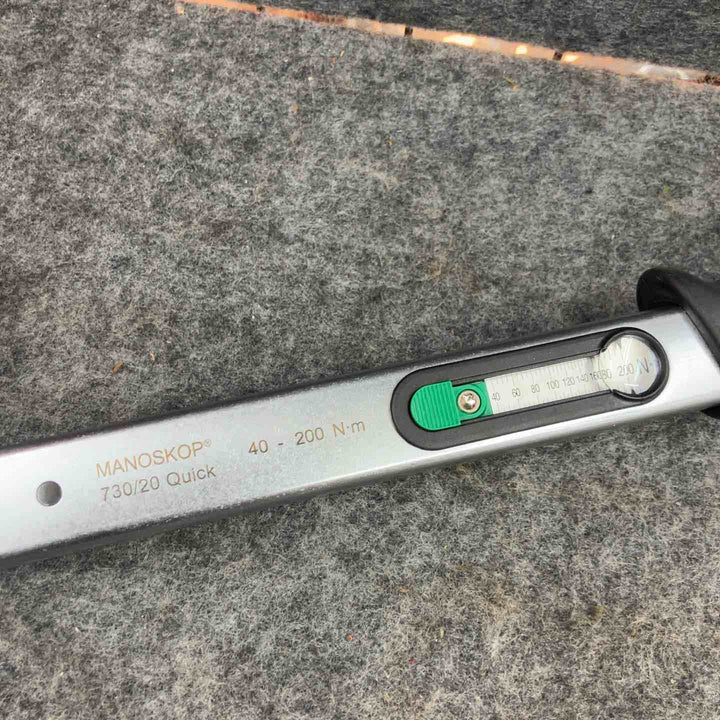 【現状品】◇スタビレー(STAHLWILLE) 730/20クイック トルクレンチ ラチェットヘッド付 MANOSKOP 730/20QUICK-JP 40-200Nm【鴻巣店】
