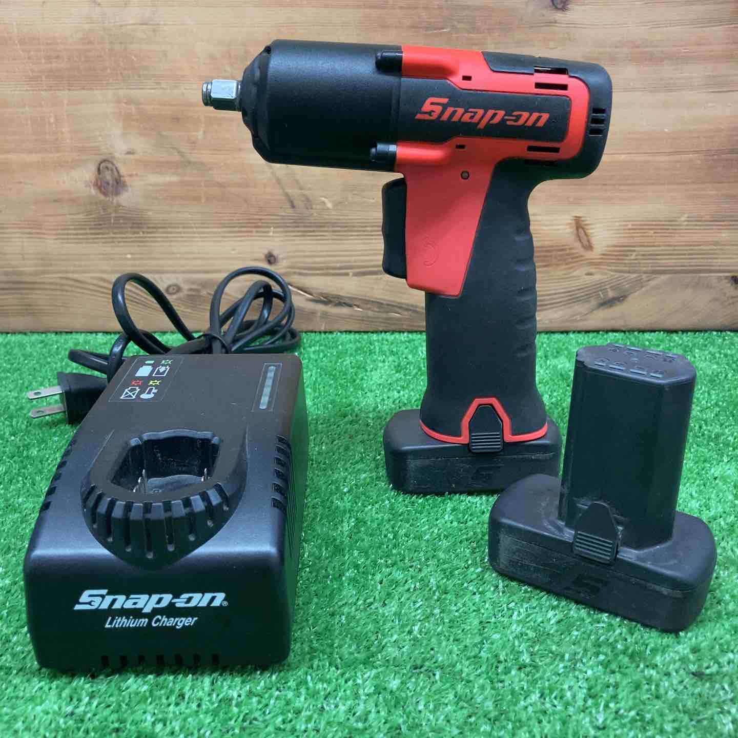 Snap-on スナップオン CT761A インパクトレンチ 本体 バッテリー×1 中古品 【ハンズクラフト宜野湾店】 中古品】 スナップオン/Snap-on コードレスインパクトレンチ CT761AO