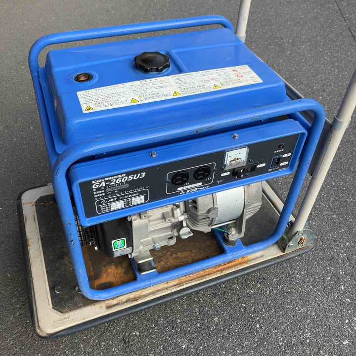 【現状品・店頭受取り限定】 デンヨー/Denyo 発電機・GA-2605U3 【桶川店】
