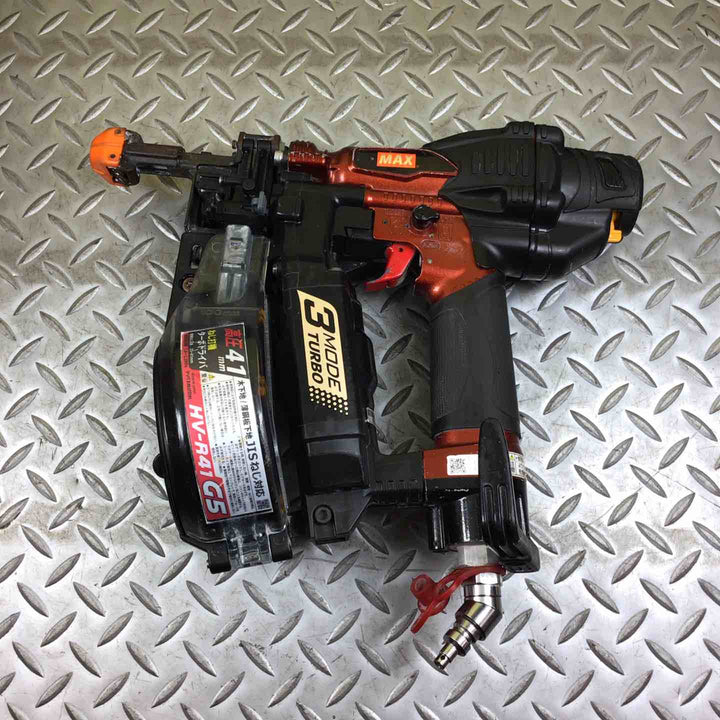 ★マックス(MAX) 高圧エアネジ打ち機 HV-R41G5-R【川崎店】
