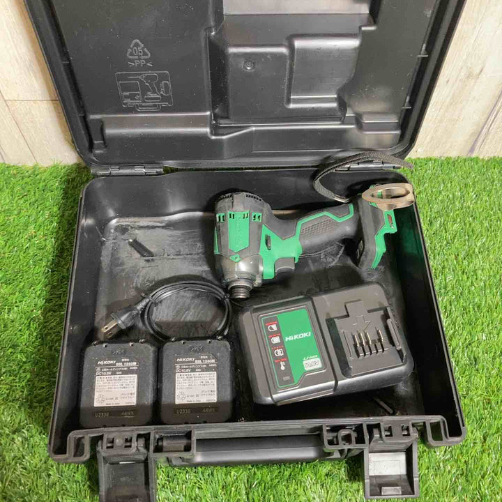 ◇ハイコーキ(HIKOKI ※旧:日立工機) コードレスインパクトドライバー WH12DCA(2LS)【戸田店】