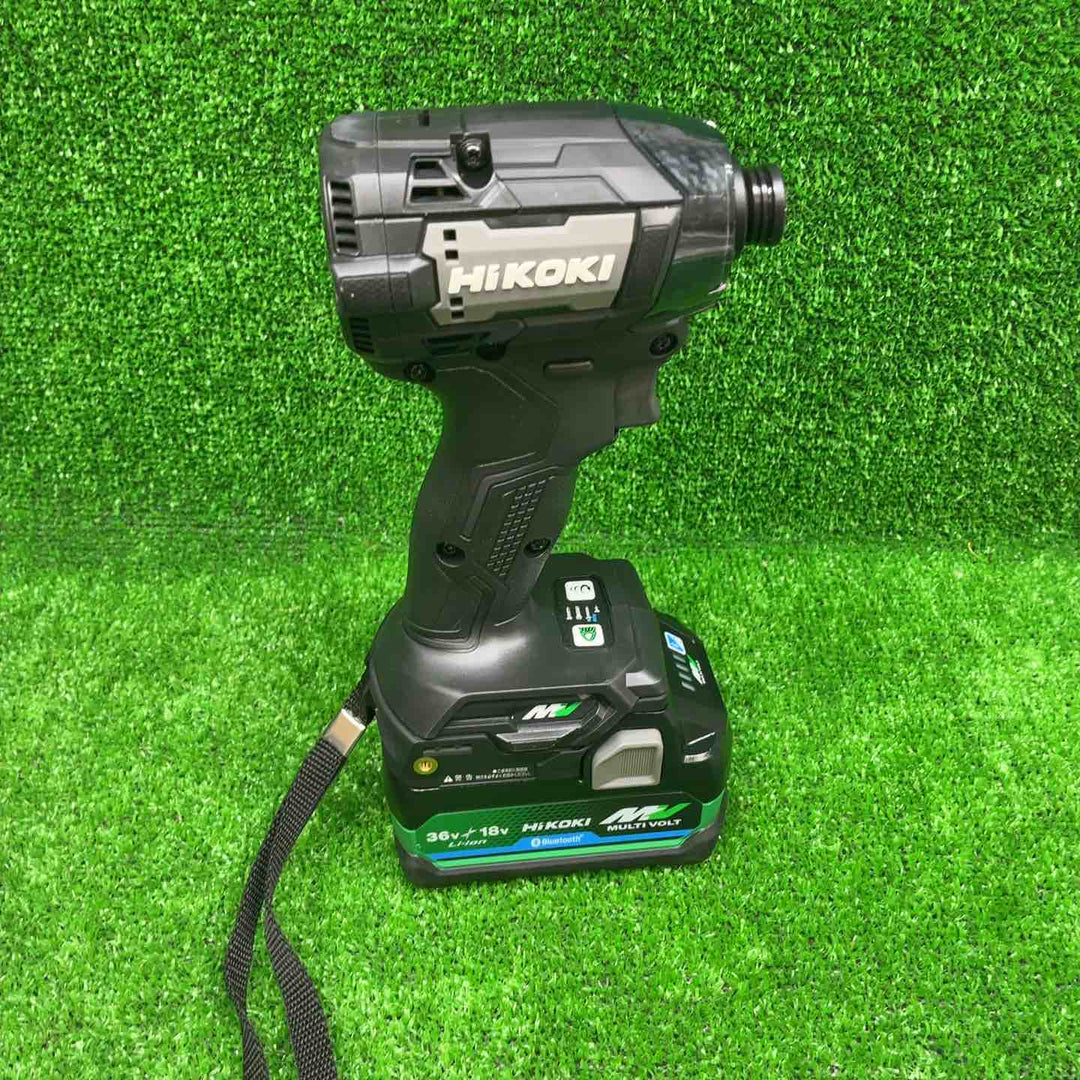 ハイコーキ(HIKOKI ※旧:日立工機) コードレスインパクトドライバ ストロングブラック WH36DD(2XHBSZ)【藤沢店】