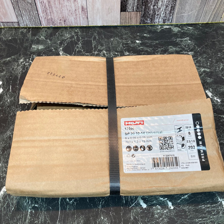 〇ヒルティ(HILTI) レシプロソーブレード SP20 10-14Univaesal(175pc) 203mm×1.3mm×19mm #2267012【八潮店】