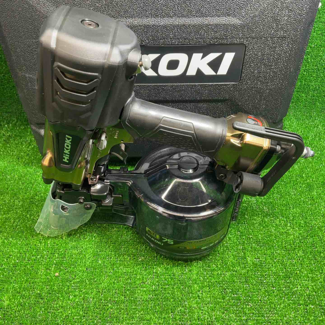 【未使用品】 ハイコーキ(HIKOKI ※旧:日立工機) 高圧エア釘打ち機 NV75HRA(S) 【藤沢店】