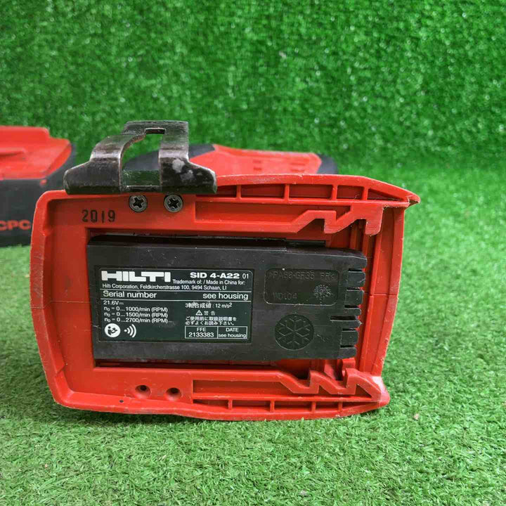 【中古品】 ヒルティ (Hilti) コードレスインパクトドライバ SID 4-A22【藤沢店】