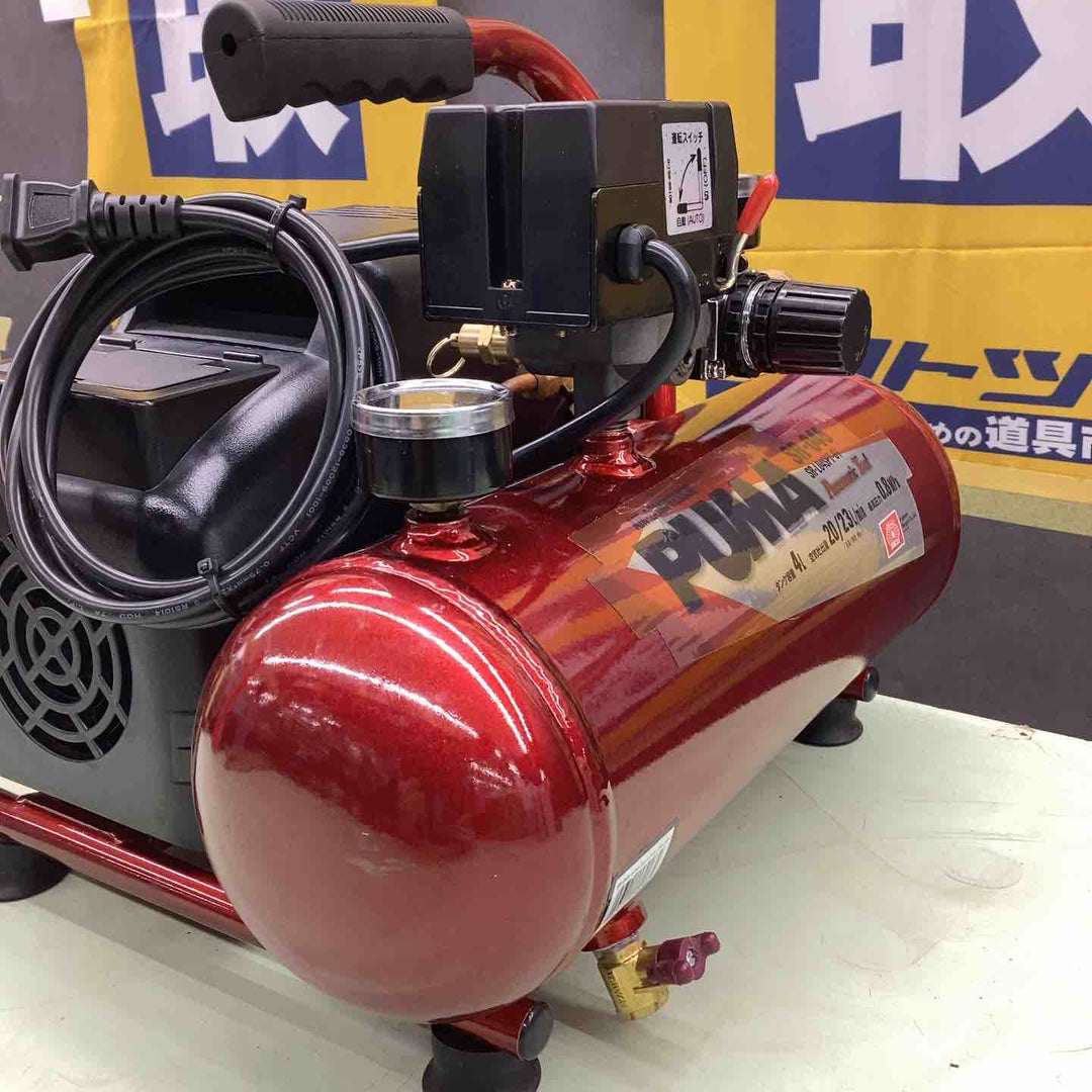 ♪超美品 ◇藤原産業 (SK11) オイルレス エアーコンプレッサー SR-045 タンク容量 4L SR-L04SPT-01【越谷店】